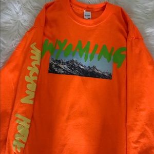 Kanye West Wyoming long sleeve listening party